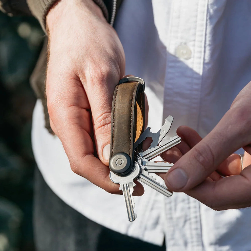 Orbitkey Key Organizer - Crazy-Horse Leather