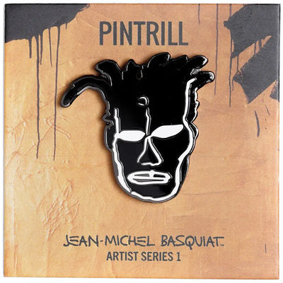 Basquiat Self-Portrait Pin