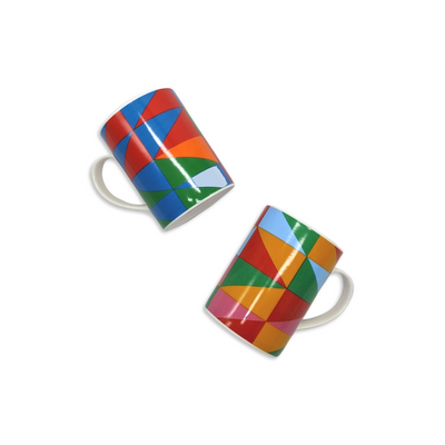 Faith Ringgold Windows of the Wedding Mug Set