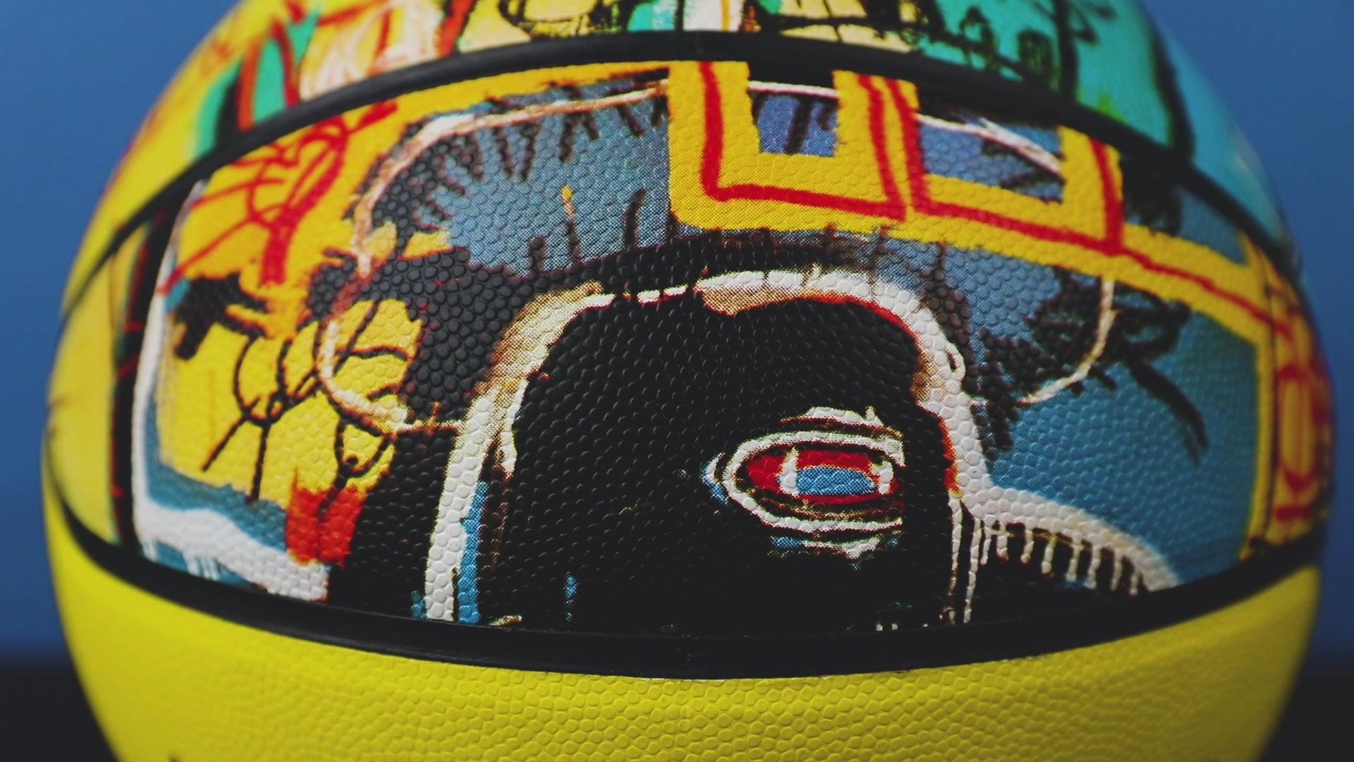 Basquiat Bird on Money Basketball