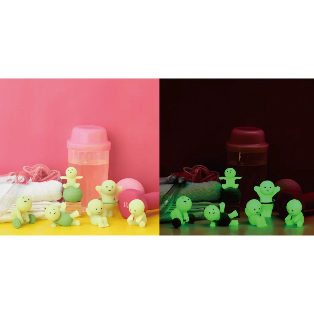 Smiski Glow Mini Figure - Exercising