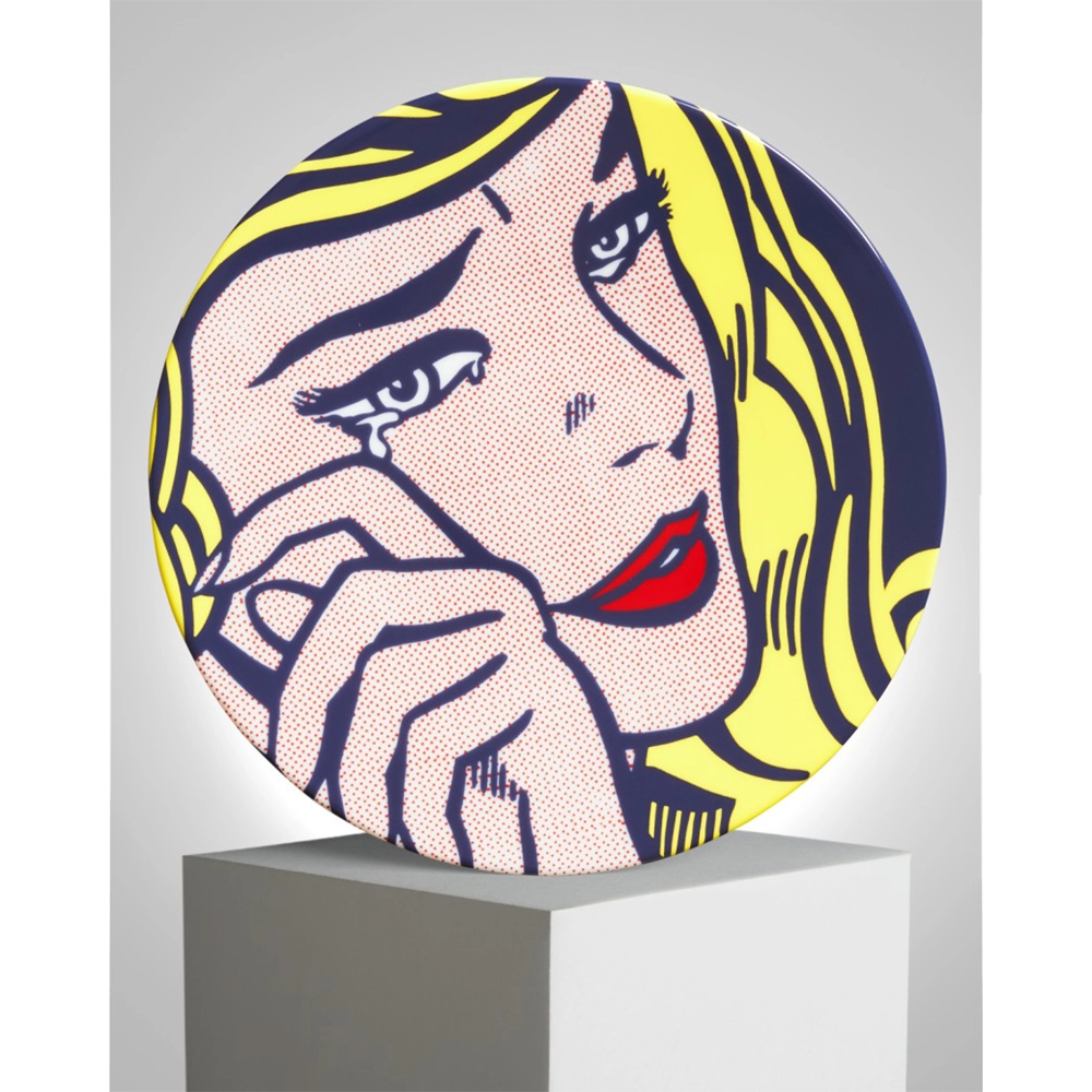 置物 Roy Lichtenstein style Pop Art plate 置物 Roy Lichtenstein 置物 Roy Lichtenstein style Pop Art plate 置物 Roy Lichtenstein