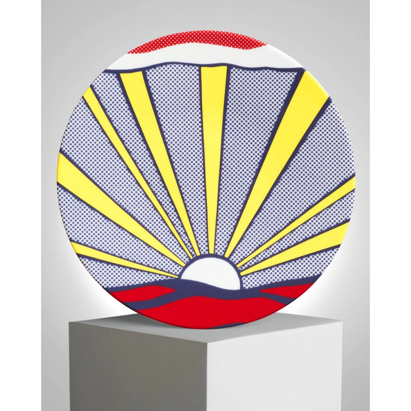 Lichtenstein Sunrise Plate – MCA Chicago Store Lichtenstein Sunrise Plate – MCA Chicago Store