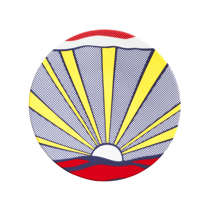 Lichtenstein Sunrise Plate – MCA Chicago Store