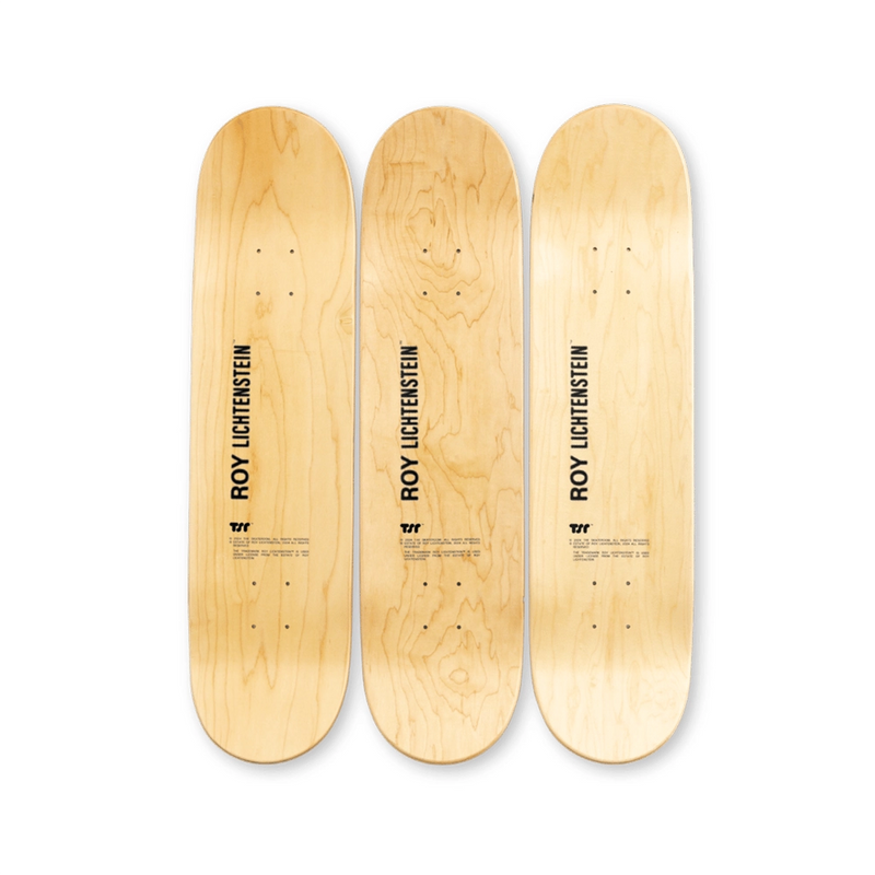 Lichtenstein Explosion Skate Deck Set