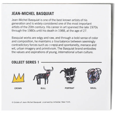 Basquiat Self-Portrait Pin