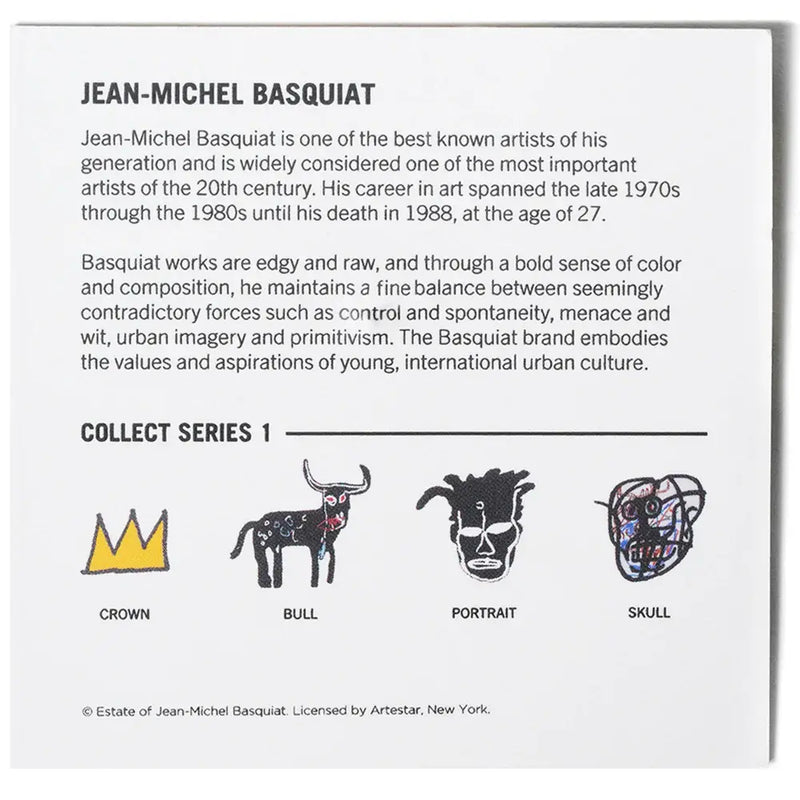 Basquiat Self-Portrait Pin