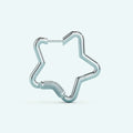Star Carabiner Single Earring - Mini