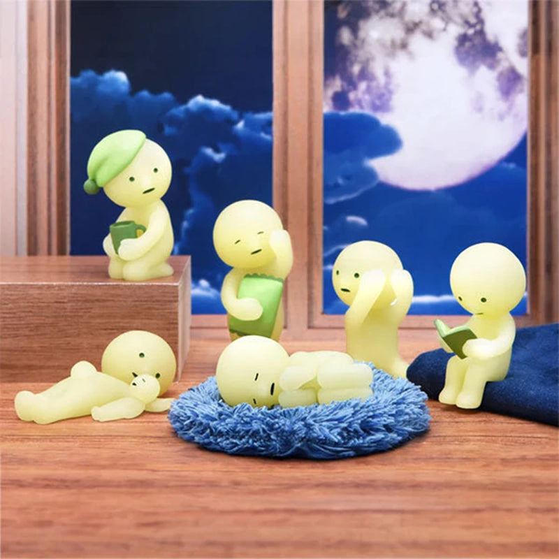 Smiski Glow Mini Figure - Bed