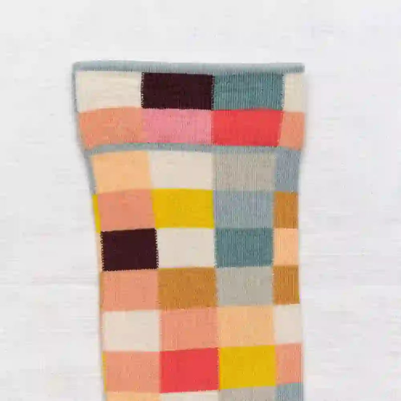 Pixels Pattern Socks