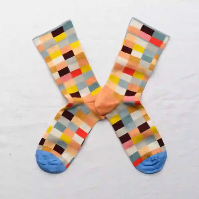 Pixels Pattern Socks