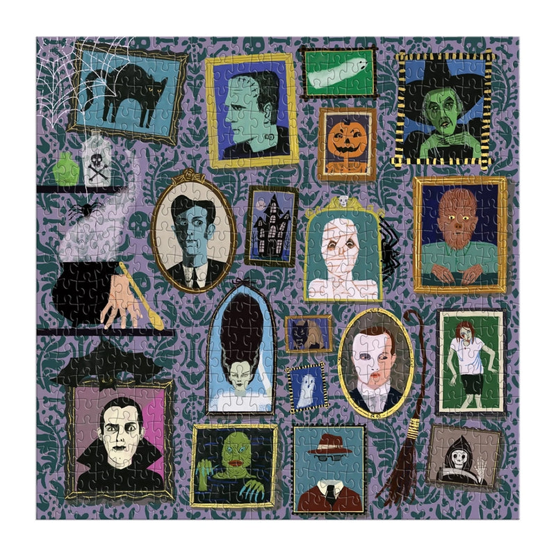 Spooky Portraits Puzzle