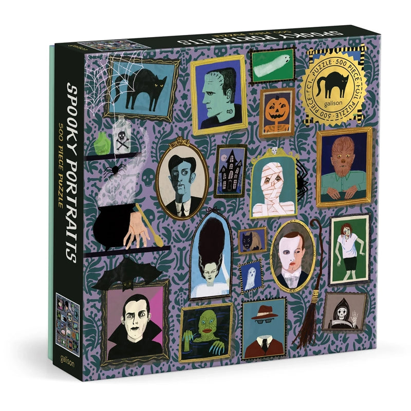 Spooky portraits puzzle