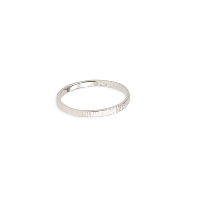 Texture Stack Band Ring