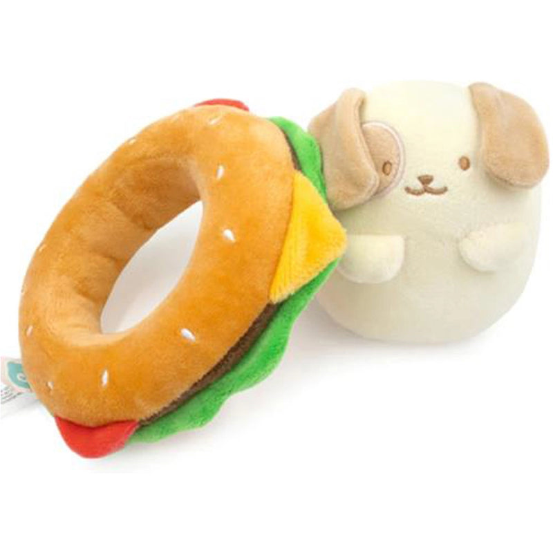Puppiroll Hamburger Floatie Plush