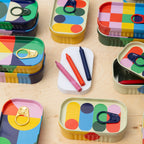 Tinned Goods Drawing Pad & Crayons