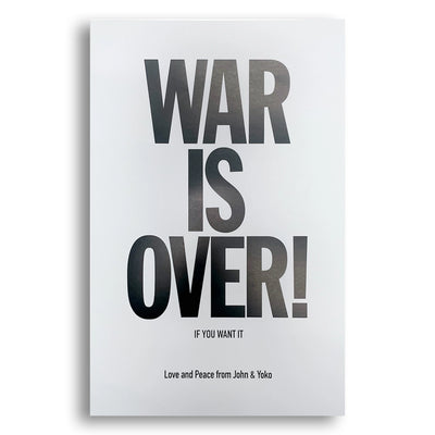 Yoko Ono War is Over Poster
