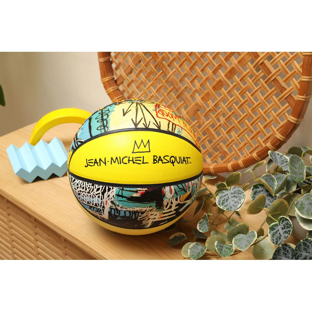 Basquiat Bird on Money Basketball