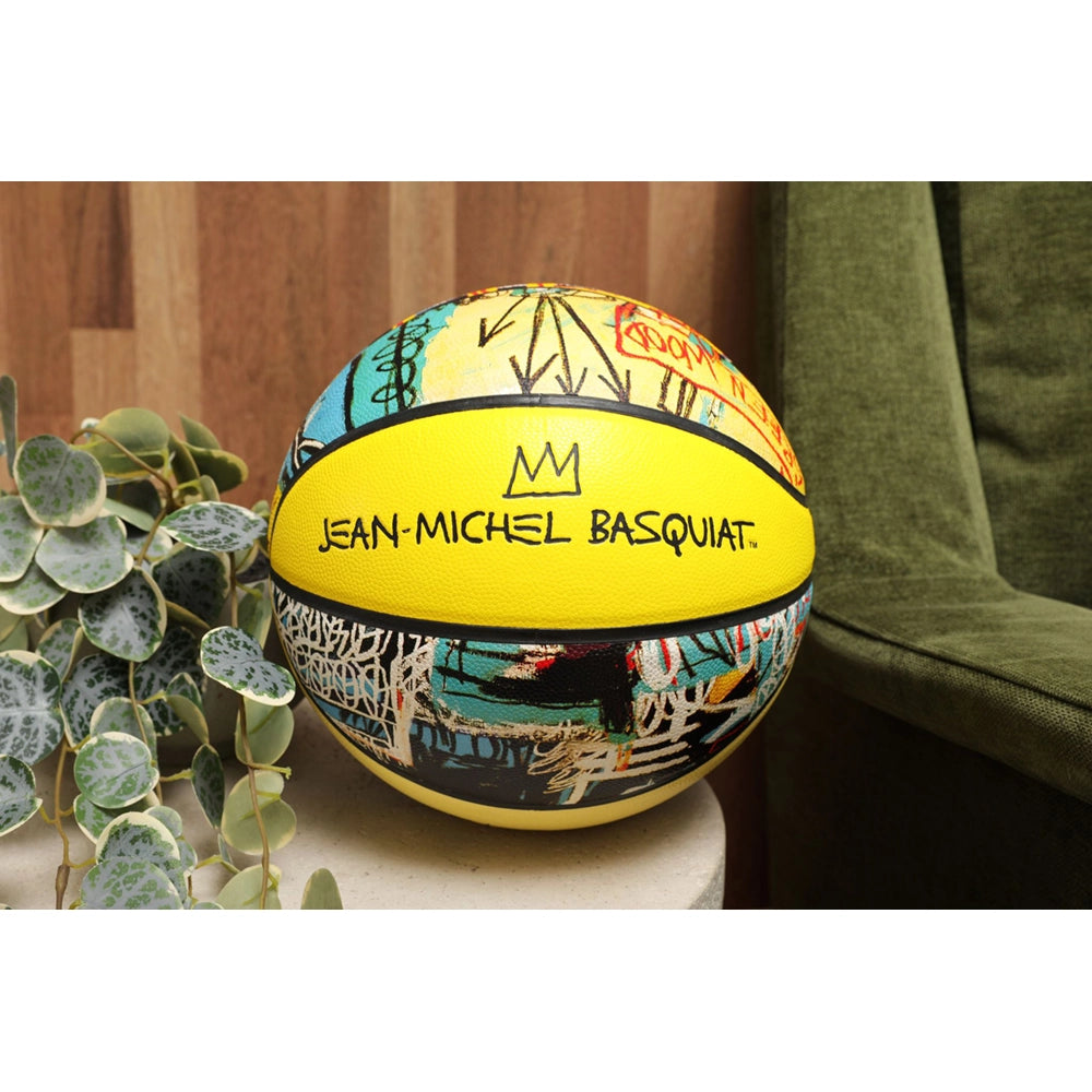 Basquiat Bird on Money Basketball