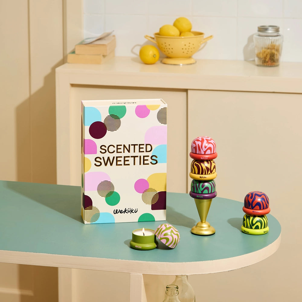 Wekuku Scented Sweeties Candle Set