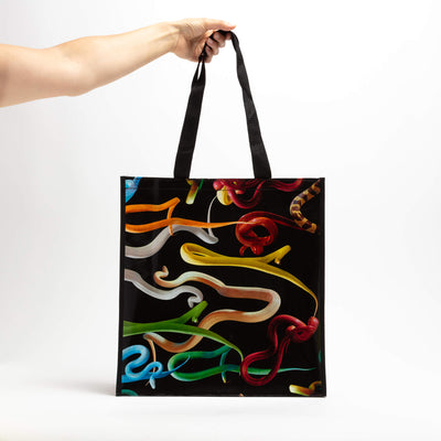Seletti Snakes Grocery Bag  