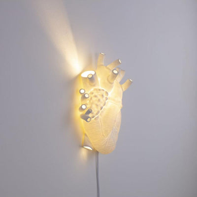 Anatomical Heart Lamp - White  