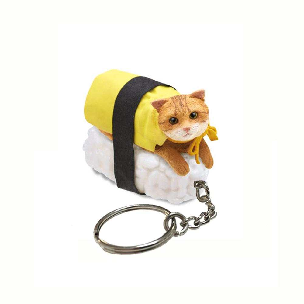Sushi Cats Keychain Figurine  