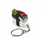 Sushi Cats Keychain Figurine  