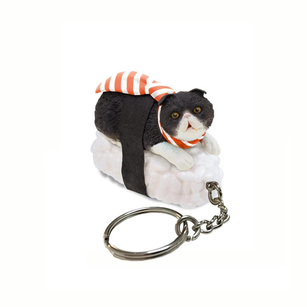 Sushi Cats Keychain Figurine  