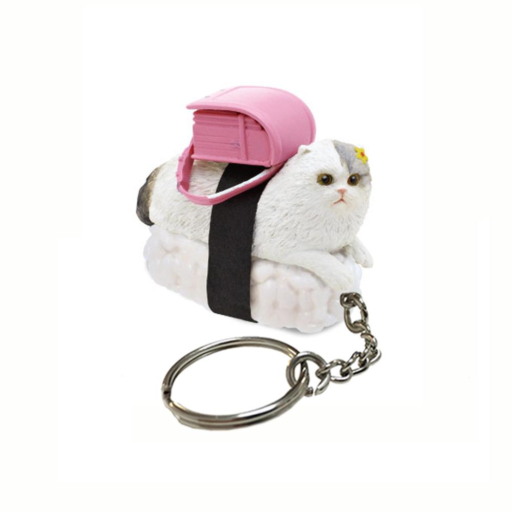 Sushi Cats Keychain Figurine  