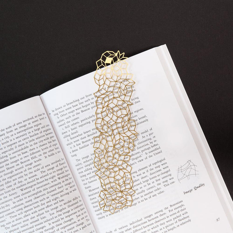 Penrose Brass Bookmark  