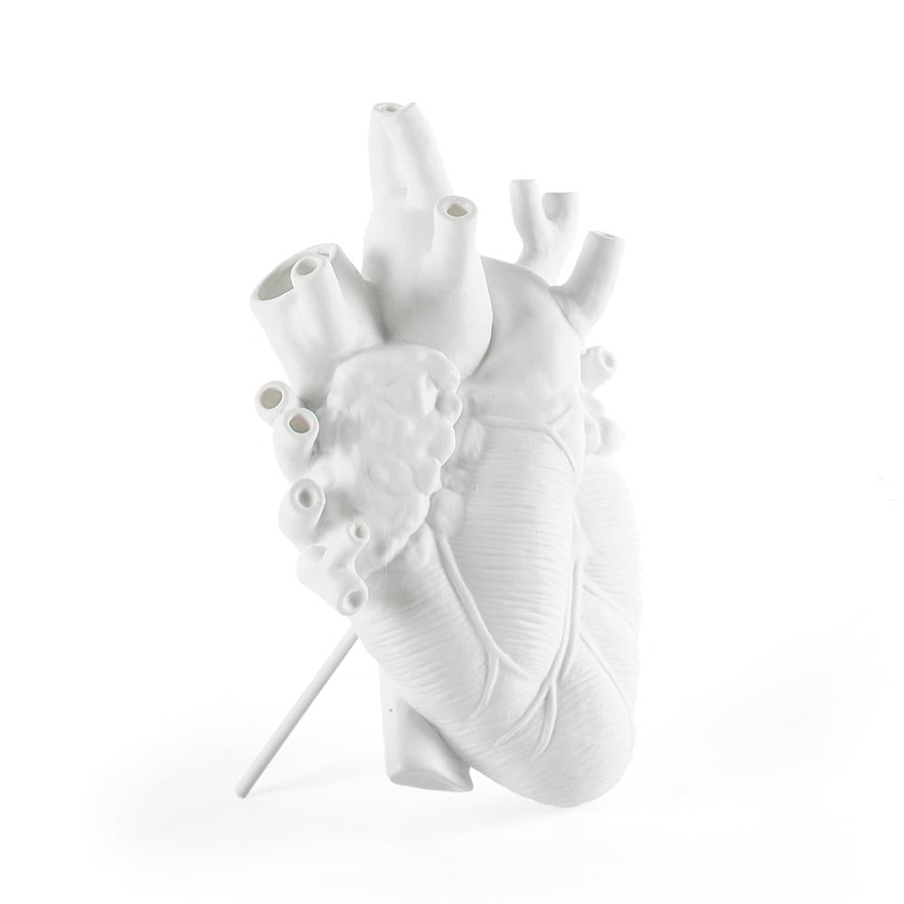 Seletti Love in Bloom Heart Vase - White – MCA Chicago Store