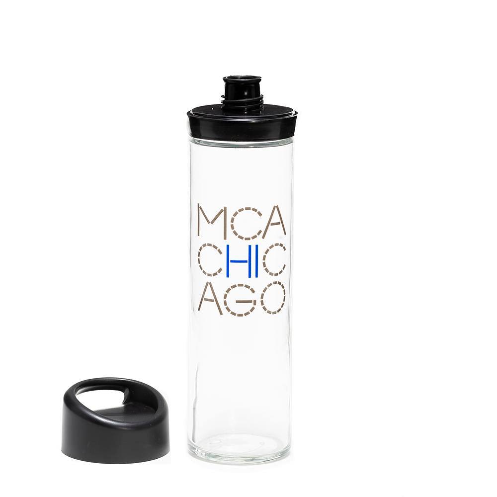 MCA Glass Logo Water Bottle  