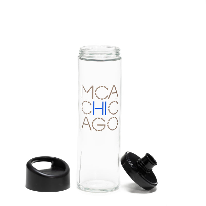 MCA Glass Logo Water Bottle  