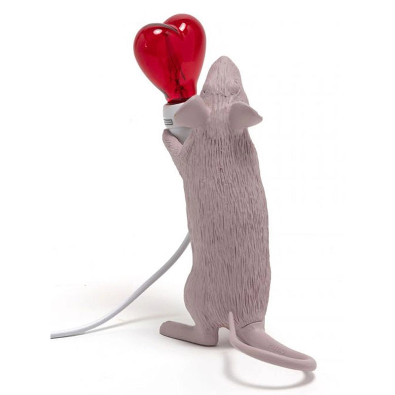 Seletti Heart Mouse Lamp  