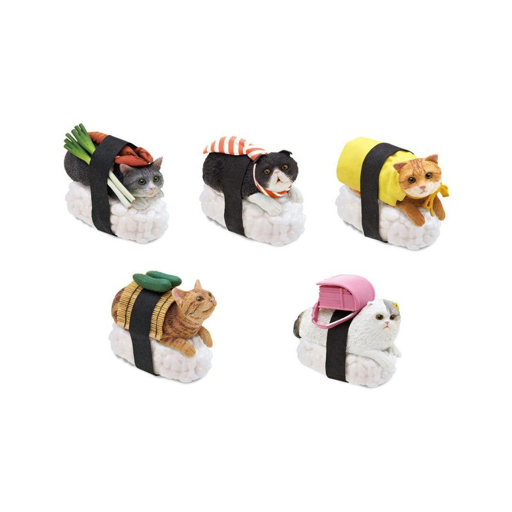 Sushi Cats Keychain Figurine Assorted 