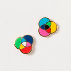 RGB and CMYK Earrings  