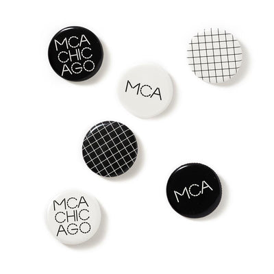 MCA Glow in the Dark Button Set Set of 6 