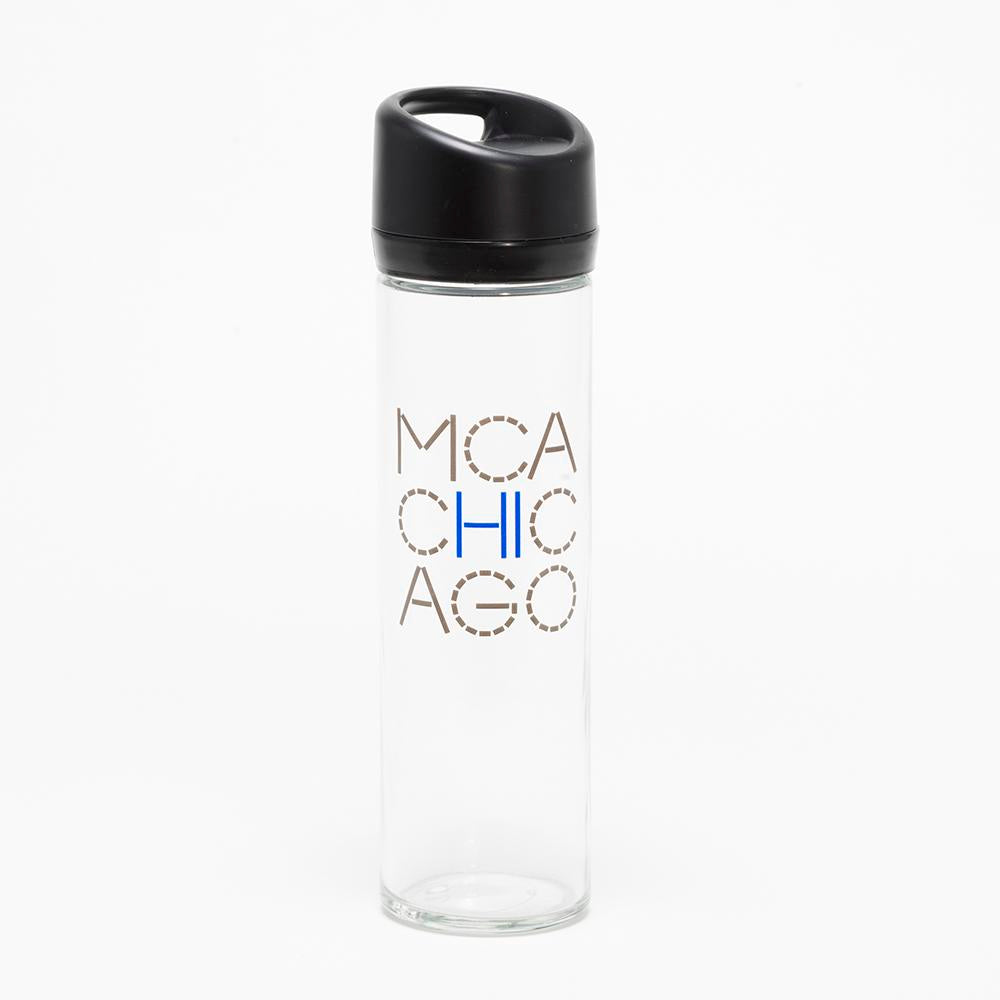 MCA Glass Logo Water Bottle  