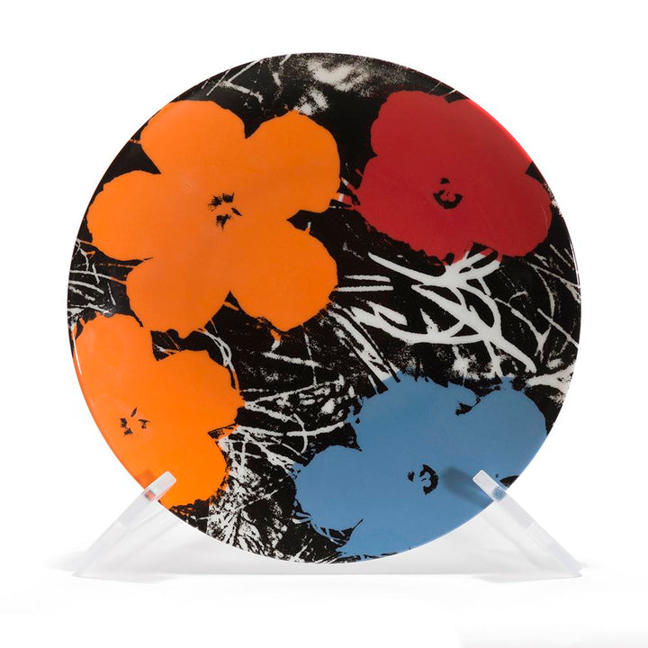 Warhol Flowers Plate – MCA Chicago Store