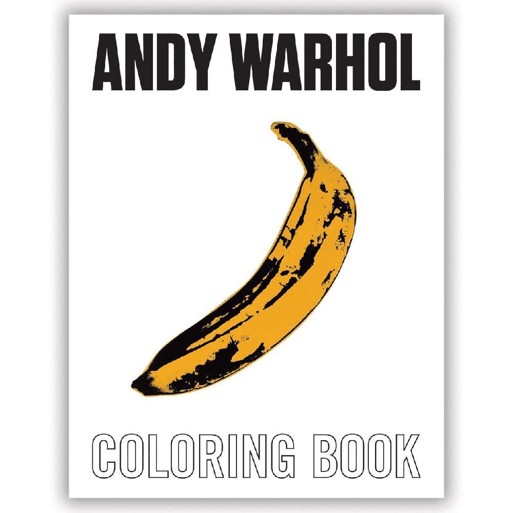 Andy Warhol Coloring Book  