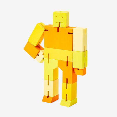 Small Cubebot Yellow S