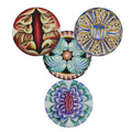 Judy Chicago Coasters Set of 4 Set of 4 