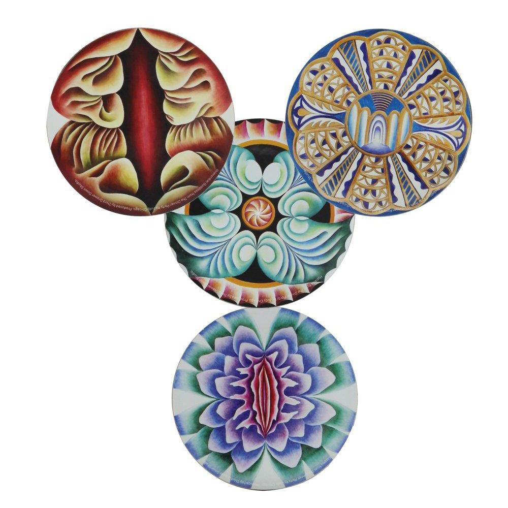 Judy Chicago Coasters Set of 4 Set of 4 