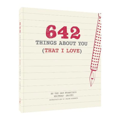 642 Things About You (That I Love)  