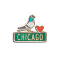 Chicago Pigeon Pin  