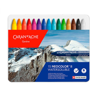 Neocolor II Watersoluble Pastels - Set of 15 Set of 15 