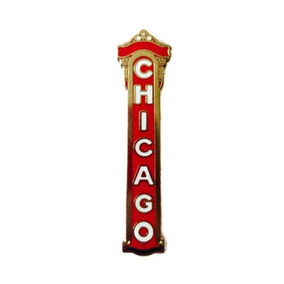 Chicago Theater Sign Pin  