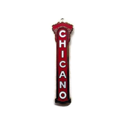 Chicano Theater Sign Pin  