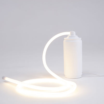 Seletti Daily Glow Spray Lamp White 